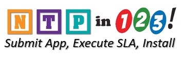 NTP in 123: Submit App, Execute SLA, Install